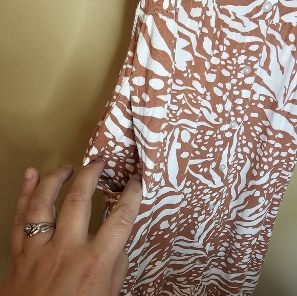 Japna Animal print dress with pockets Size Medium - Picture 5 of 9